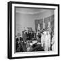 President John F. Kennedy Signing the Equal Pay Act-Stocktrek Images-Framed Premium Photographic Print