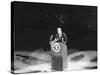 President John F. Kennedy Speaking at the Democratic Rally for His Birthday-Yale Joel-Stretched Canvas