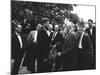 President John F. Kennedy Visits with Reporters-Stocktrek Images-Mounted Photographic Print