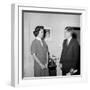 President John F. Kennedy with a Former White House Staff Member-Stocktrek Images-Framed Photographic Print