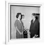 President John F. Kennedy with a Former White House Staff Member-Stocktrek Images-Framed Photographic Print