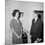 President John F. Kennedy with a Former White House Staff Member-Stocktrek Images-Mounted Photographic Print