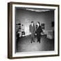 President John F. Kennedy with a Visitor at the White House-Stocktrek Images-Framed Photographic Print