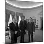 President John. F. Kennedy with Visitors at the White House-Stocktrek Images-Mounted Photographic Print