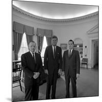 President John. F. Kennedy with Visitors at the White House-Stocktrek Images-Mounted Photographic Print