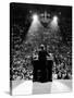 President John Kennedy Campaigns for Democrats in the Mid-Term Elections-null-Stretched Canvas