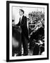 President John Kennedy Delivering His Inaugural Address-null-Framed Photo