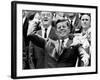 President John Kennedy Opens the Baseball Season-null-Framed Photo