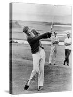 President John Kennedy Playing Golf at Hyannis Port. July 20, 1963-null-Stretched Canvas