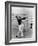 President John Kennedy Playing Golf at Hyannis Port. July 20, 1963-null-Framed Photo