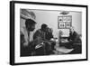 President Johnson with Civil Rights Activists after Signing the 1965 Voting Rights Act-null-Framed Photo