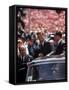 President Kennedy Arriving in Germany-John Dominis-Framed Stretched Canvas