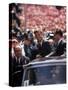 President Kennedy Arriving in Germany-John Dominis-Stretched Canvas