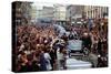 President Kennedy Is Cheered by the Citizens of Dublin, Ireland, Aug. 28, 1963-null-Stretched Canvas