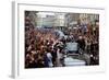 President Kennedy Is Cheered by the Citizens of Dublin, Ireland, Aug. 28, 1963-null-Framed Photo