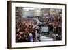 President Kennedy Is Cheered by the Citizens of Dublin, Ireland, Aug. 28, 1963-null-Framed Photo