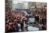 President Kennedy Is Cheered by the Citizens of Dublin, Ireland, Aug. 28, 1963-null-Mounted Photo