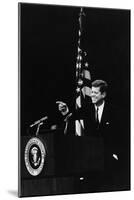 President Kennedy Pointing to a Reporter During a Press Conference, 1961-63-null-Mounted Photo