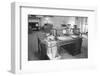 President Kennedy's Desk in the White House-null-Framed Photographic Print