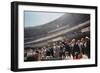 President Kennedy Throws Out First Ball of the 32nd All-Star Game, July 10, 1962-null-Framed Photo