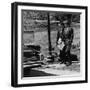 President Kennedy with Theodore Sorensen, His Advisor and Speech Writer, March 1963-null-Framed Photo