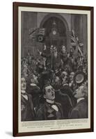 President Kruger Hammered, a Scene in the Stock Exchange-Henry Marriott Paget-Framed Giclee Print