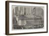 President Lincoln Delivering His Inaugural Address in Front of the Capitol at Washington-null-Framed Giclee Print