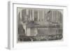 President Lincoln Delivering His Inaugural Address in Front of the Capitol at Washington-null-Framed Giclee Print