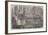 President Lincoln Delivering His Inaugural Address in Front of the Capitol at Washington-null-Framed Giclee Print