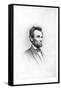 President Lincoln in the Last Week of His Life, 1865-Mathew Brady-Framed Stretched Canvas