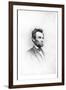 President Lincoln in the Last Week of His Life, 1865-Mathew Brady-Framed Photographic Print