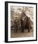 President Lincoln on the Battlefield of Antietam, Maryland, October 2, 1862-Alexander Gardner-Framed Art Print