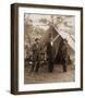 President Lincoln on the Battlefield of Antietam, Maryland, October 2, 1862-Alexander Gardner-Framed Art Print