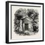 President Lincoln's Grave, USA, 1870s-null-Framed Giclee Print