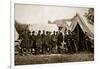 President Lincoln Visiting the Camp at Antietam, 1892-Mathew Brady-Framed Giclee Print