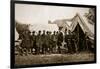 President Lincoln Visiting the Camp at Antietam, 1892-Mathew Brady-Framed Giclee Print