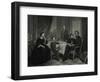 President Lincoln with His Family, 1861-Science Source-Framed Giclee Print