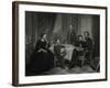 President Lincoln with His Family, 1861-Science Source-Framed Giclee Print