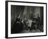 President Lincoln with His Family, 1861-Science Source-Framed Giclee Print