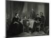 President Lincoln with His Family, 1861-Science Source-Mounted Premium Giclee Print