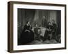 President Lincoln with His Family, 1861-Science Source-Framed Giclee Print