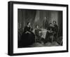 President Lincoln with His Family, 1861-Science Source-Framed Giclee Print