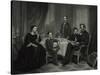 President Lincoln with His Family, 1861-Science Source-Stretched Canvas