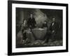 President Lincoln with His Family-Science Source-Framed Giclee Print