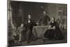 President Lincoln with His Family-Science Source-Mounted Premium Giclee Print