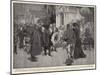 President Loubet at Nice, Bringing a Wreath to Gambetta's Tomb-Frank Craig-Mounted Giclee Print