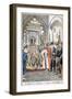 President Loubet Visiting the Mosque of Sidi Bou Medine, Tlemcen, Algeria, 1903-null-Framed Giclee Print