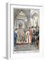 President Loubet Visiting the Mosque of Sidi Bou Medine, Tlemcen, Algeria, 1903-null-Framed Giclee Print