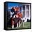 President Lyndon B. Johnson's Pet Beagles, Him and Her, on the White House Lawn-Francis Miller-Framed Stretched Canvas