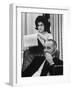 President Lyndon B. Johnson with Daughter Lucy Baines Johnson in White House-Stan Wayman-Framed Photographic Print